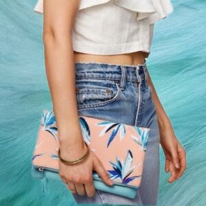 Rachel Pally DesignerTropical Print Reversible Clutch